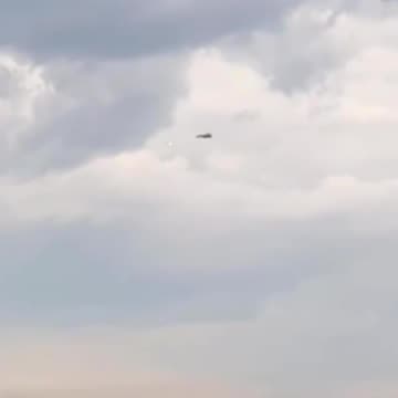 Ukrainian Su27 Firing Off HARM Missiles