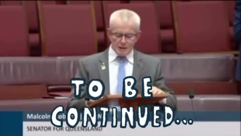 Listen to Australian senator tell you what the UK Government are doing!