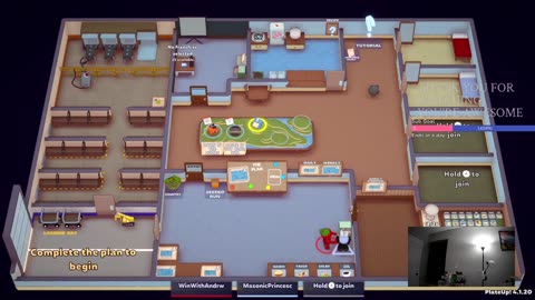Win With Andrew - PlateUp! - with Tina