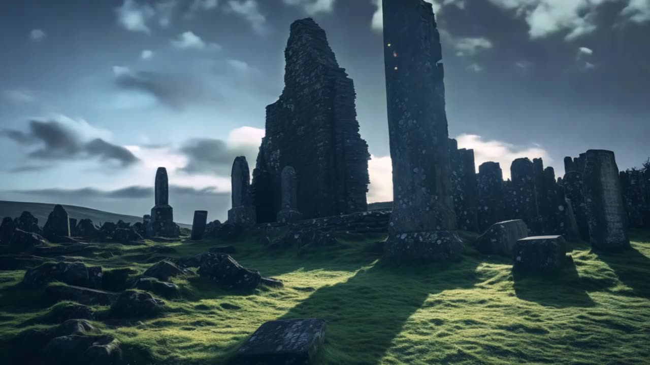099 - Triumphant Echoes In shadows of ancient halls - Medieval Music