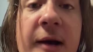 The leftist says he will resort to violence to remove and protest the Trump administration