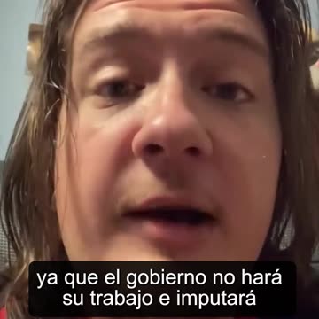 The leftist says he will resort to violence to remove and protest the Trump administration