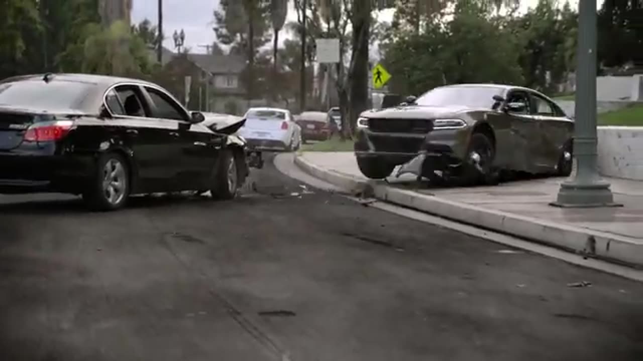 S.W.A.T. (S1E20) | Car Chase Shootout Scene | Explosive Police Action | Movieclips