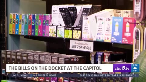 The bills on the docket at the state capitol