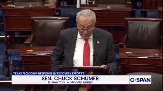 Sen. Schumer blames Pres. Trump for deadly Texas floods