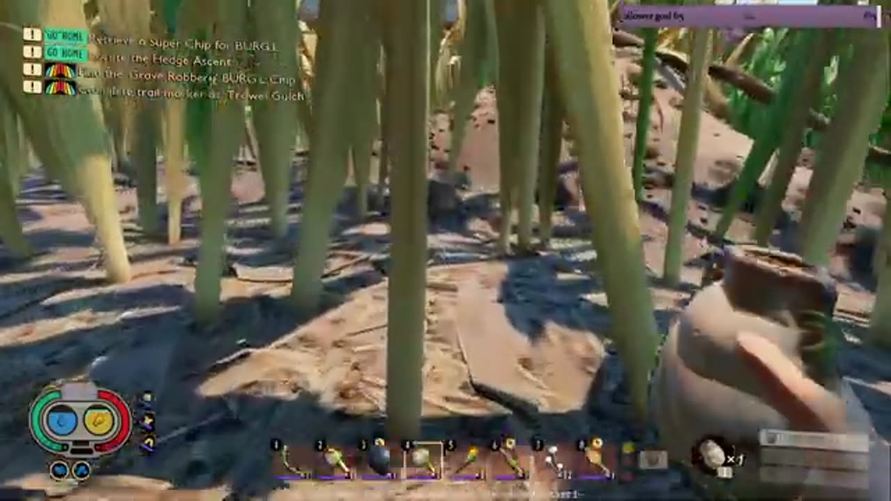 Grounded part 1 Getting ready for this huge backyard