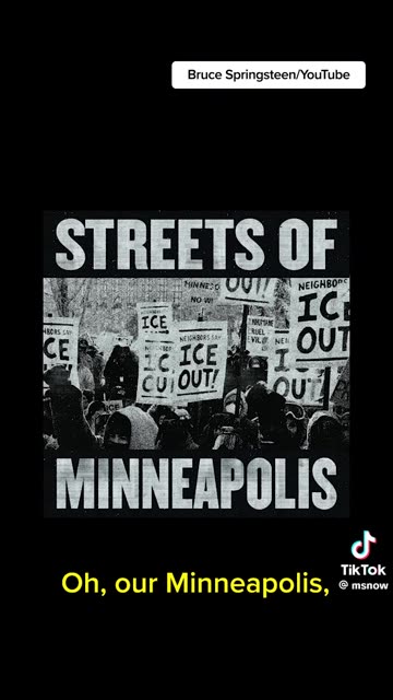 Bruce Springsteen drops new anti-ICE protest song