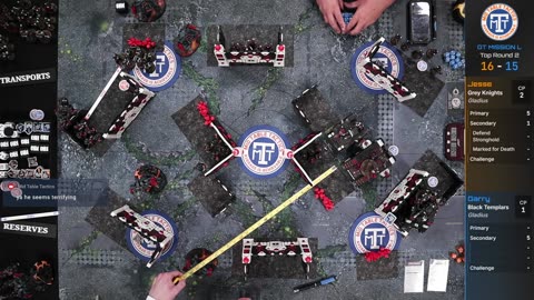 Warhammer 40k Battle Report: NEW Black Templars VS NEW Grey Knights