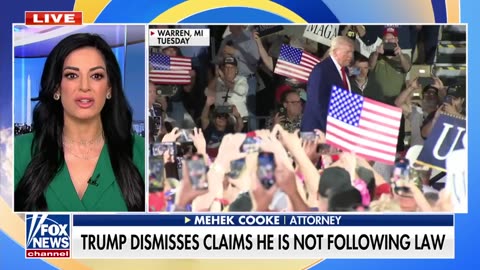 Trump sends message to judges: This is a 'massive emergency'