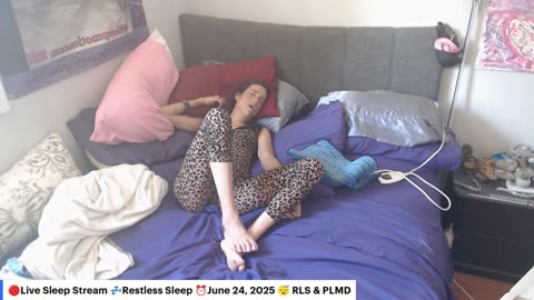 🔴Live Sleep Stream 💤Restless Sleep ⏰June 24, 2025 😴 RLS & PLMD