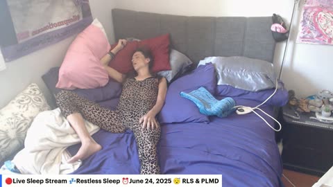 🔴Live Sleep Stream 💤Restless Sleep ⏰June 24, 2025 😴 RLS & PLMD