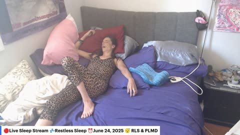 🔴Live Sleep Stream 💤Restless Sleep ⏰June 24, 2025 😴 RLS & PLMD