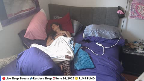 🔴Live Sleep Stream 💤Restless Sleep ⏰June 24, 2025 😴 RLS & PLMD