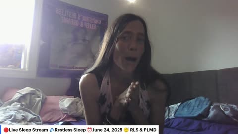 🔴Live Sleep Stream 💤Restless Sleep ⏰June 24, 2025 😴 RLS & PLMD