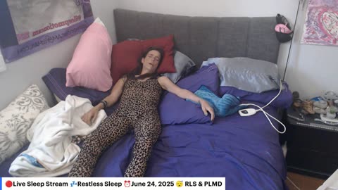 🔴Live Sleep Stream 💤Restless Sleep ⏰June 24, 2025 😴 RLS & PLMD
