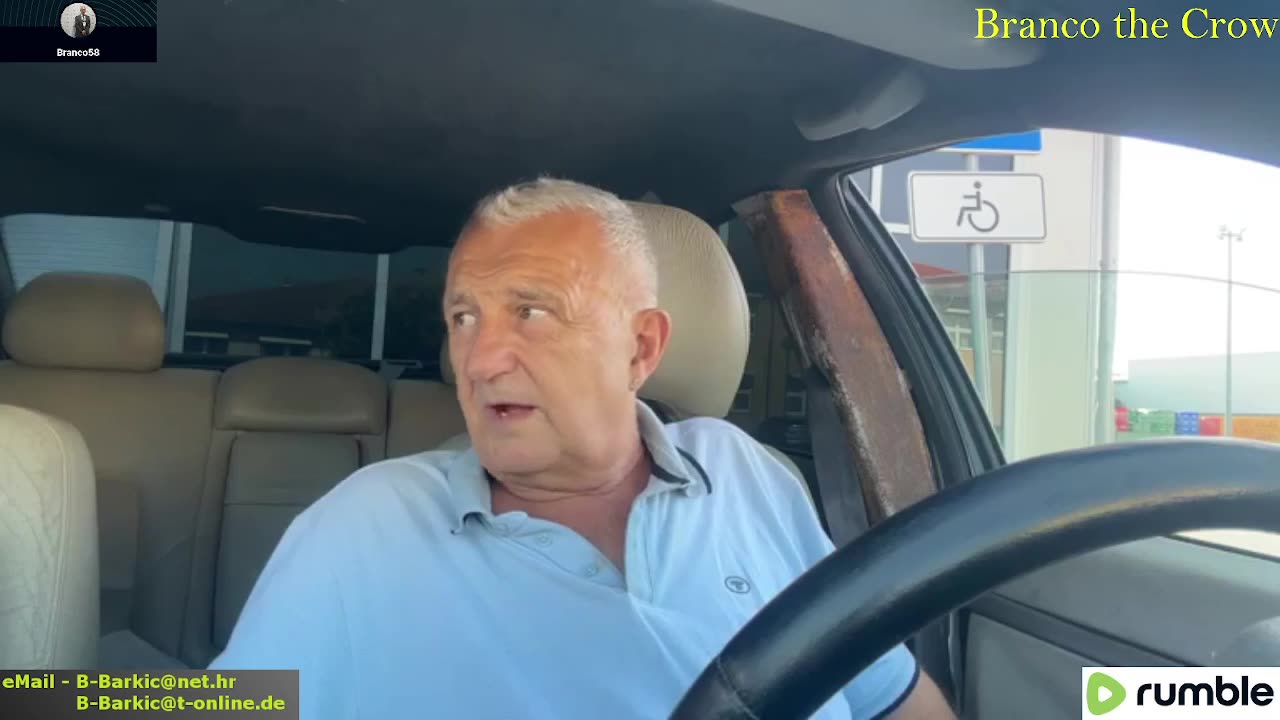 Weiser Helge Branco Barkic einen Livestream 26 06 2025