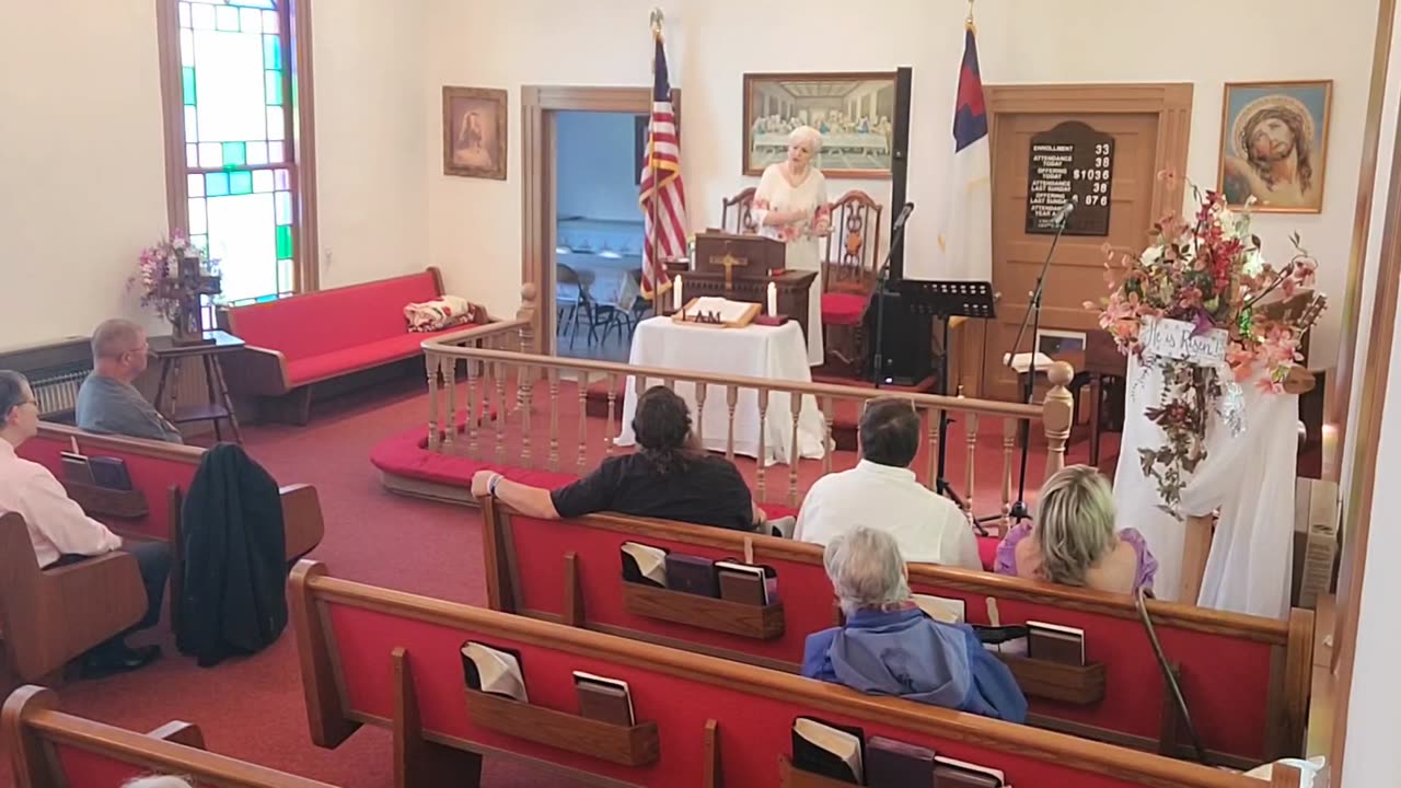 Vernon Chapel Sunday Service (John Ch.20:24-29 The Doubter) led by Willie Mae Ambrose 4/27/2025
