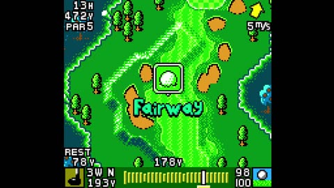 Mobile Golf English Translation Game Boy Color on Analogue Pocket