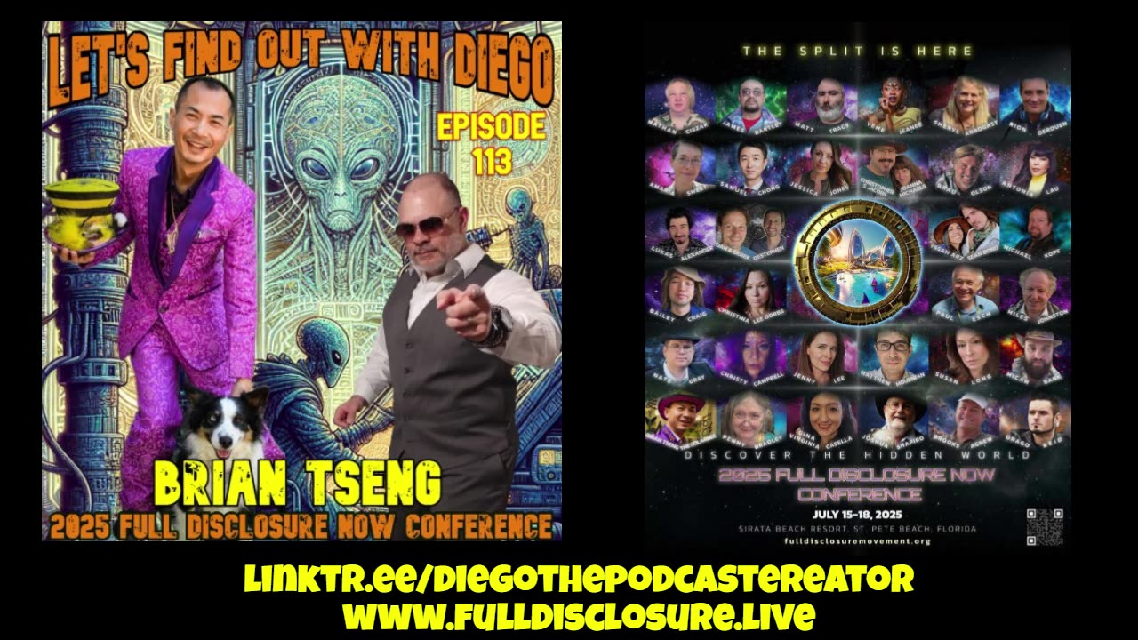 Episode 113: Brian Tseng - 2025 FULL Disclosure NOW Conference
