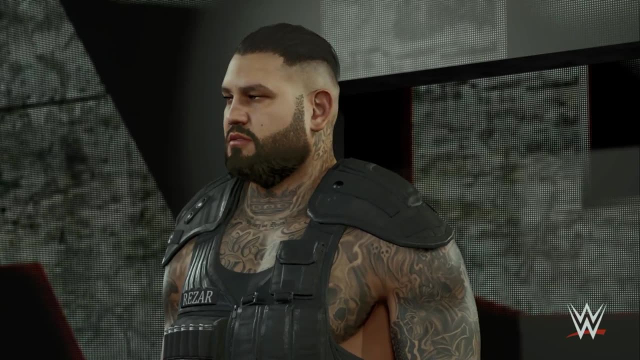 wwe 2k25 130 universe Akam and Rezar VS Axiom and Nathan Frazer