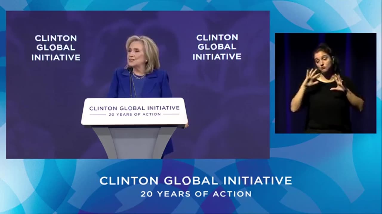 Hillary Clinton Claims Democracy Now 'Under Siege' In US