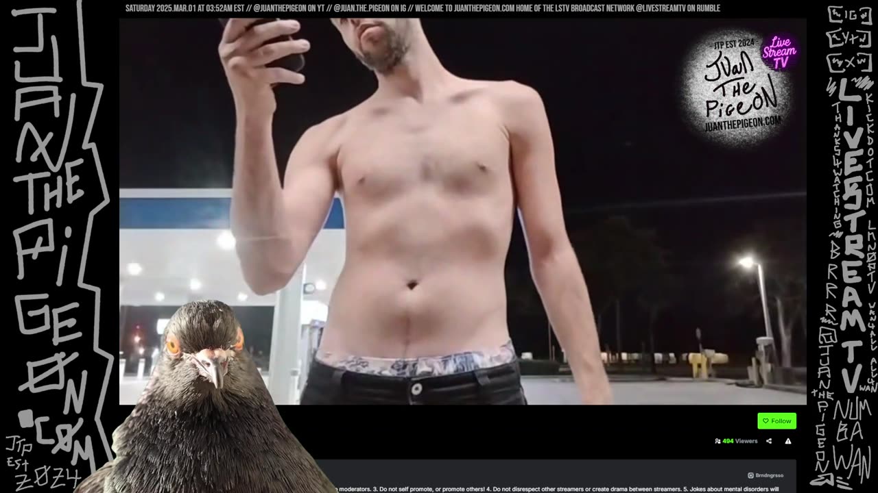 TTD POP UP // !TTD COMMAND ON LIVESTREAMTV OFFICIAL HAMPTON BRANDON