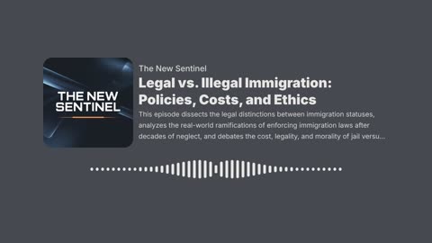 Legal vs. Illegal Immigration: Policies, Costs, and Ethics