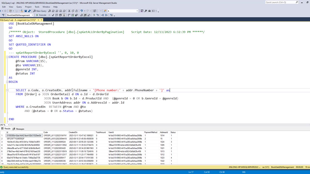ASPNet MVC Ep58 - Report Page Order
