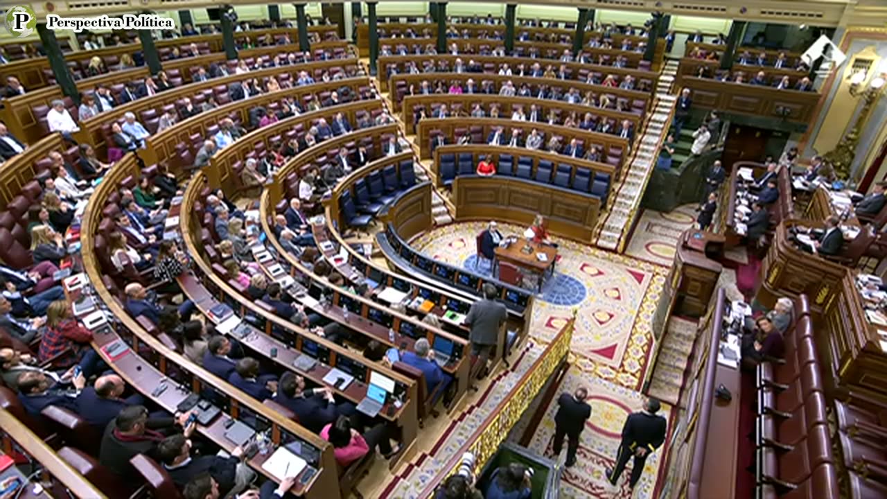 Bronca entre Tellado y el Presidente de la Mesa del Congreso, 20/3/2025.