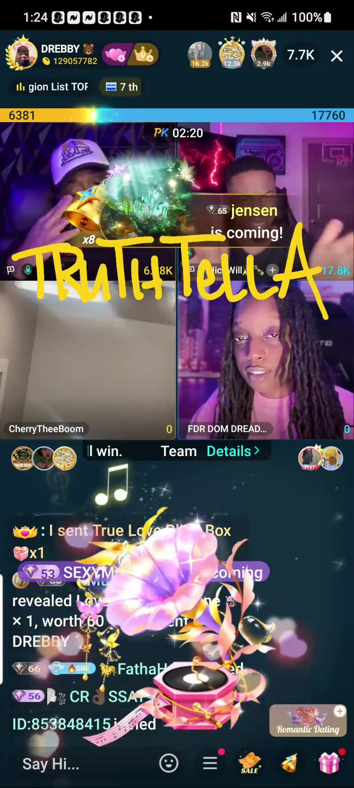 QUEENIVY STORYTIME B4 HER DATE THEN DREBABY TEAM PK