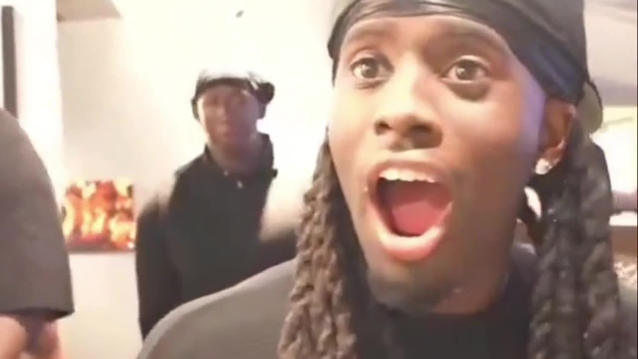 Kai Cenat watches as Duke Dennis takes a mans date