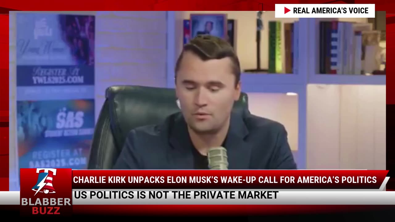 Charlie Kirk Unpacks Elon Musk’s Wake-Up Call for America’s Politics
