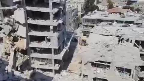 This isn't Gaza, this is Bat Yam Israel, but the damage looks the same. A bit strange, isn't it?