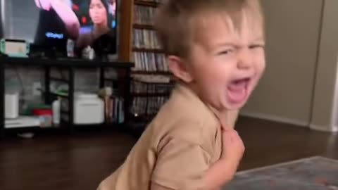 Unexpected reaction of children