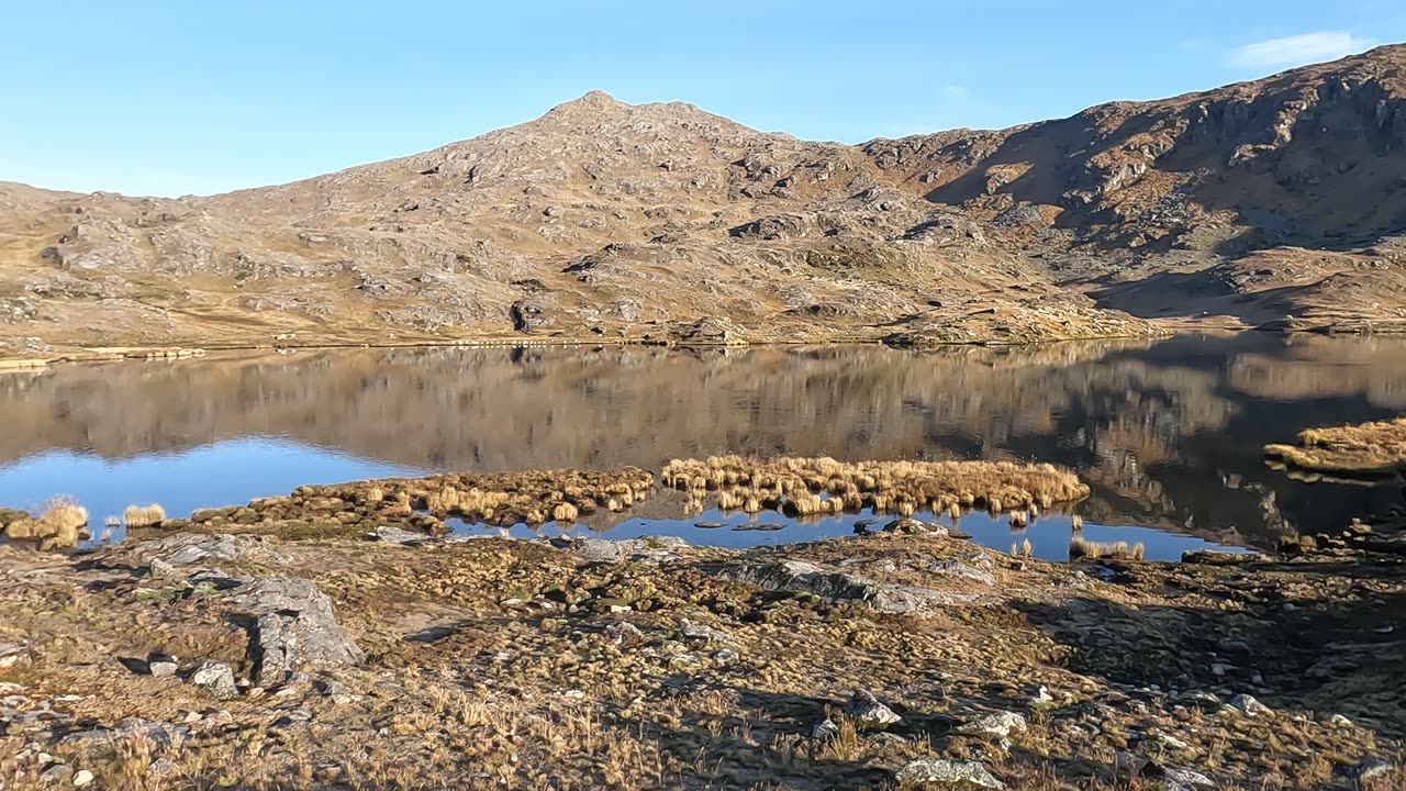 The first lagoon of many we saw on this 2day trek #Apurimac #Peru