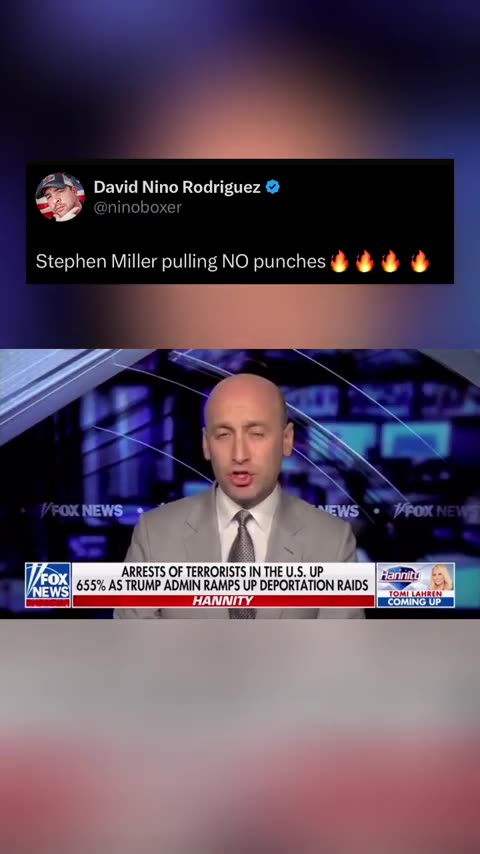 Stephen Miller serving us all breakfast, lunch AND dinner of facts🔥🔥🔥🔥