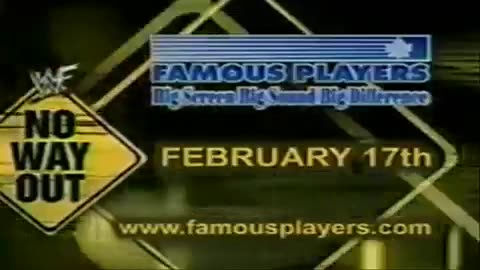 WWF No Way Out 2002 TV Commercial