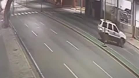 He Left His Car in REVERSE! 😱 Near-Miss & Circling Chaos Caught on Camera