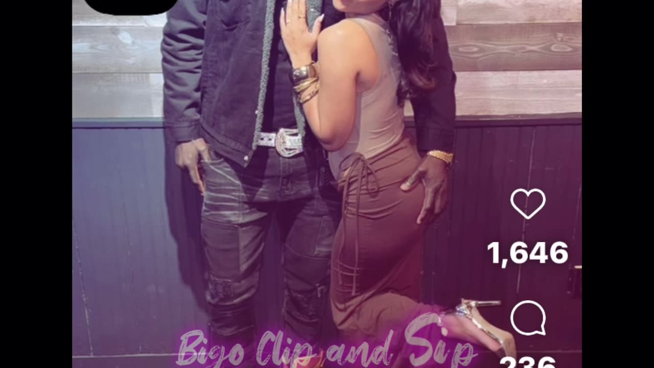 Velvet n Citizen seem to be heating up their relationship 3/24/25 #bigoclipandsip