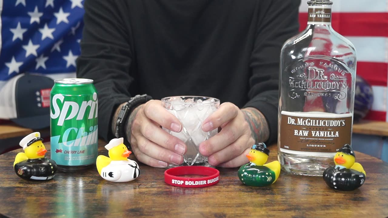 John Logan - Dr McGillicuddy Raw Vanilla Liqueur & Sprite Chill Cherry Lime Soda