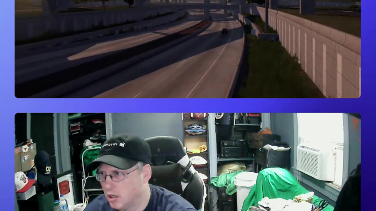 An afternoon of trucking