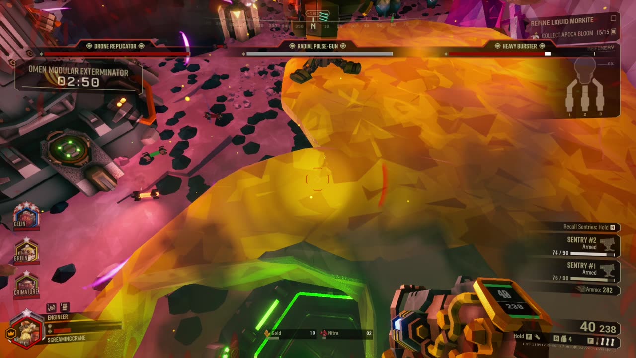 Omen and Pipelines (Deep Rock Galactic)
