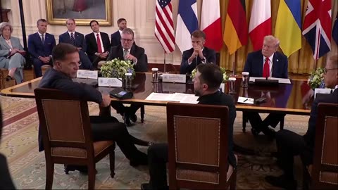 Trump meets with Volodymyr Zelenskyy focusing on ending the war in Eastern Europe