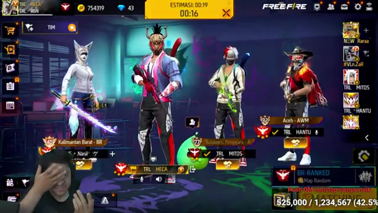 The fun of playing Garena Free Fire Ep380