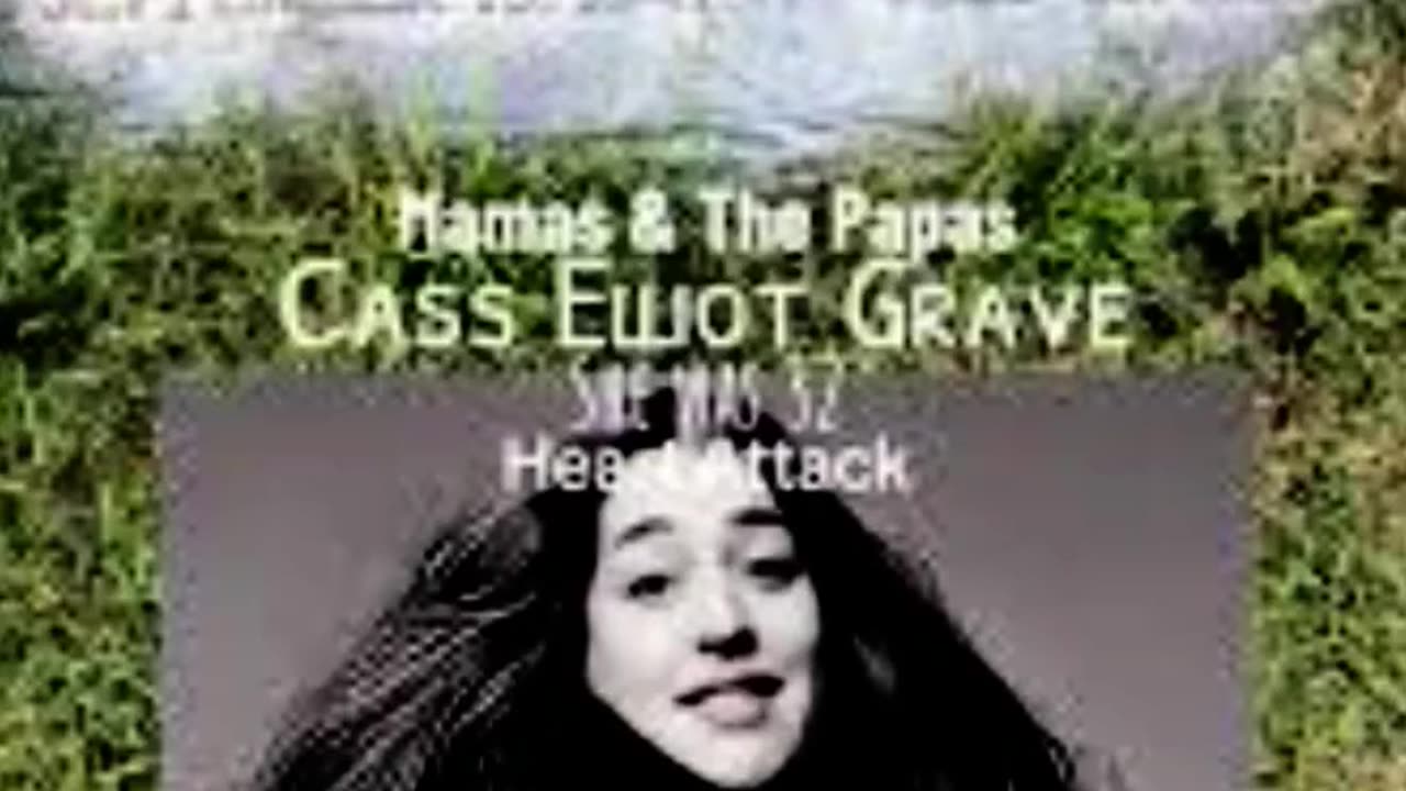 FAMOUS GRAVES - VOL. 105: CASS ELLIOTT