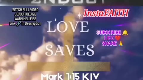 Kingdom of Heaven is at Hand Repent Believe the Gospel #kj #faith #short #heaven #kjv #mark #115