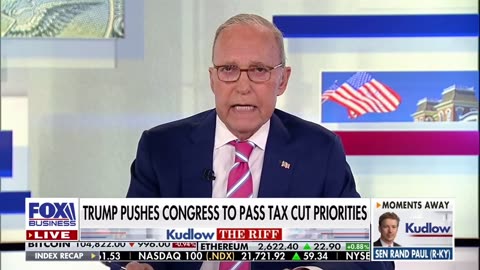 Larry Kudlow: The driving force behind the "greatest budget in the