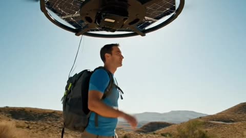Guy Invented own #Solar Powered #Flying Shade #Quadcopter #AeroArduino