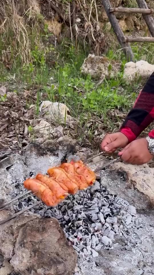 A delicious meat dish cooked on the grill