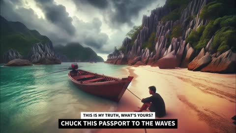 Chuck this passport to the waves